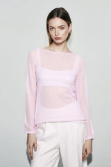 Lightweight Hollow Knit Sweater