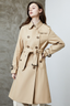 British Style Long Versatile Office Elegant Overcoat