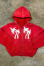 Retro Graphic Loose Fit Street Hoodie