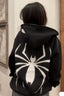 Gothic Y2K Oversized Zip Hoodie