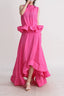 Elaine Pink Sleeveless Charming Ruffle Mermaid Set S / Pink