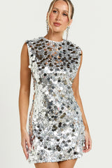 Sleeveless Slim Party Sequin Dress