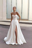 Strapless Maxi Prom Dress