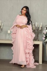 Off Shoulder Chiffon Gown Prom Dress