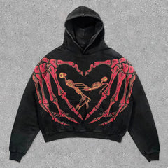 3D Graphic Oversized Hoodie