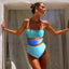 Hollowen Beach Dress One Piece blue / S