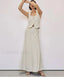 Slim Khaki Linen Tank Skirt Two Piece Set Khaki / S
