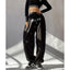 Oversized Y2K Streetwear Wide Leg Letter Print Sweatpants