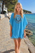 Crochet Cover Up Boho Dress