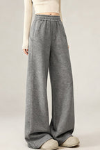 High Waist Narrow Leg Knit Pants