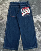 Graphic Print Baggy Y2K Streetwear Jeans