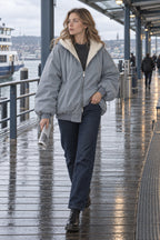 Teddy Reversible Hooded Jacket