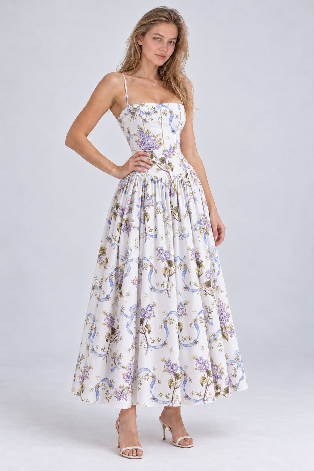 Cami Slim Fit Elegant Maxi Dress