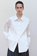 Minimalist Designer Inspired Long Sleeve Elegant Blouse
