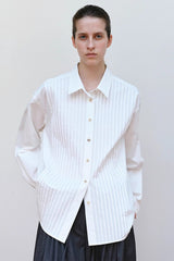 Minimalist Designer Inspired Long Sleeve Elegant Blouse