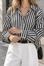 Effortless Charming Pinstripe Shirt