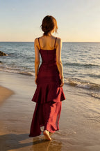 Longline Elegant Slip Dress