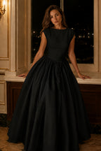 Sexy Off Shoulder Sleeveless Backless Waist Cinched Party Dress