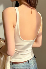 Bodycon Bustier Style Tank Top