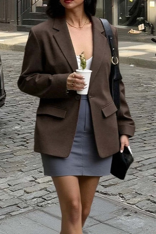 Office Ready Slim Fit Long Sleeve Blazer Secondary image