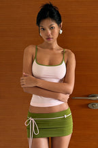 Layered Contrast Cami Top