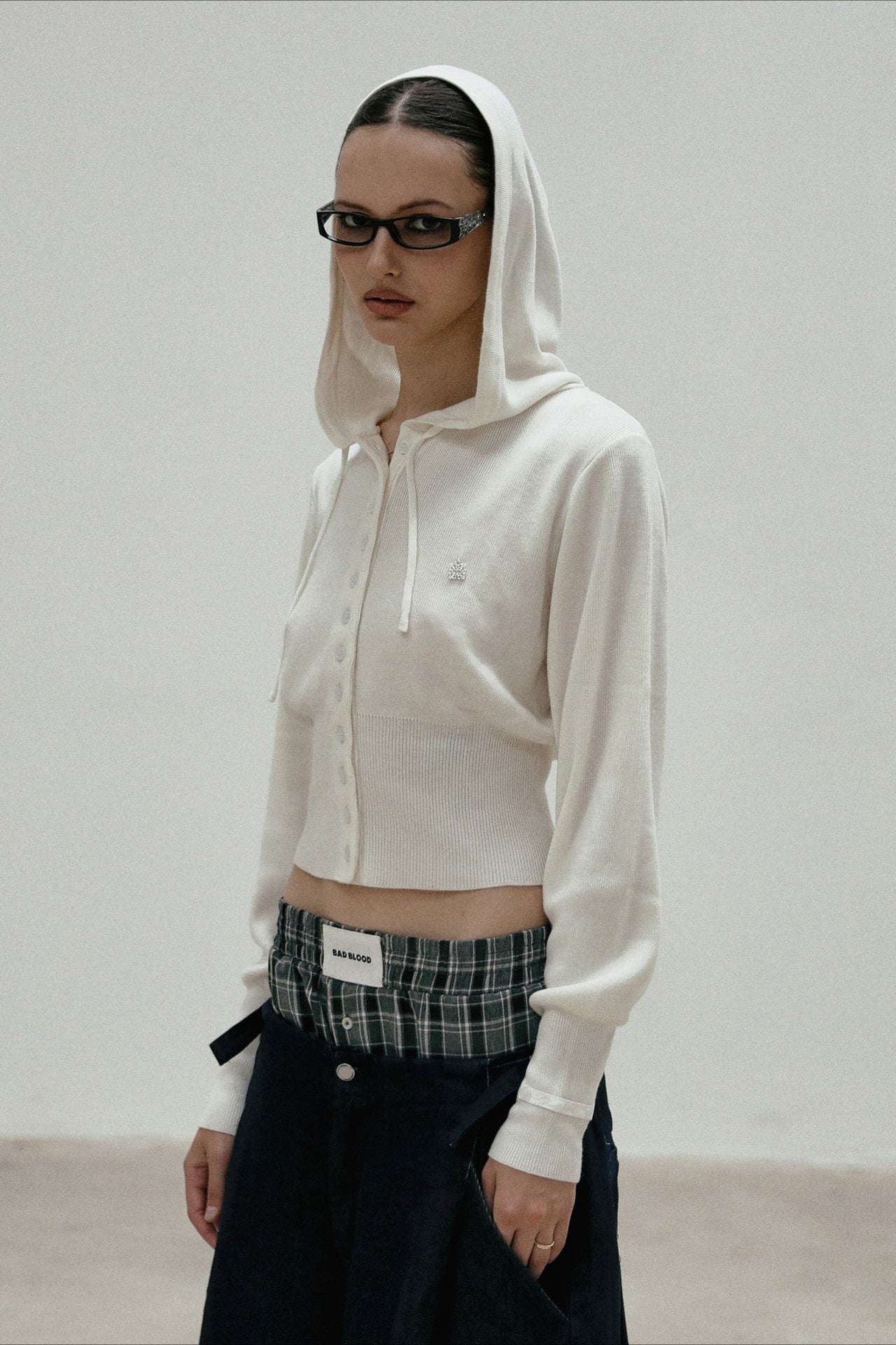 Hooded Vintage Cardigan Main image