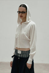 Hooded Vintage Cardigan