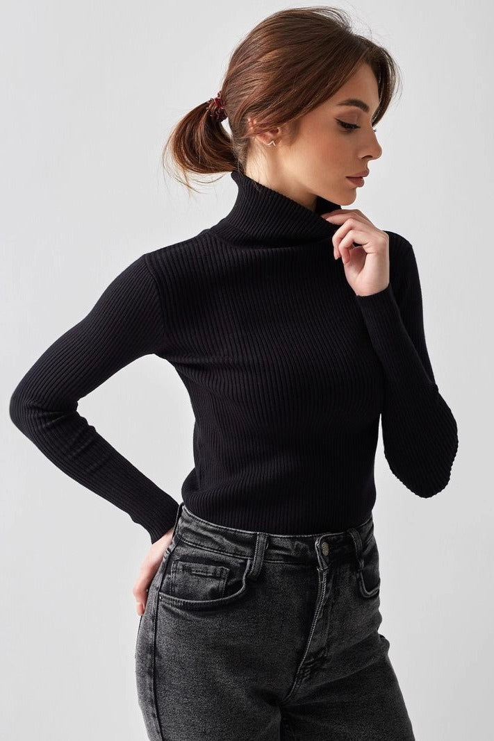 Slim Fit Knit Turtleneck Sweater Secondary image