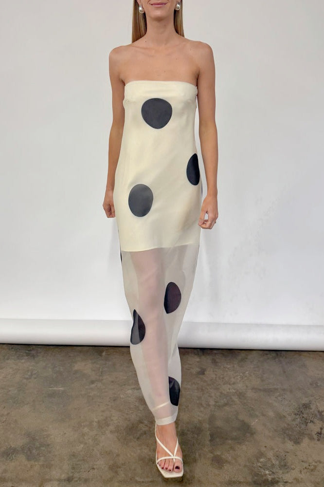 Bodycon Open Back Slip Dress Main image