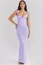 Spaghetti Strap Slit Party Dress
