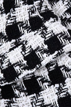 Textured Houndstooth Winter Blazer