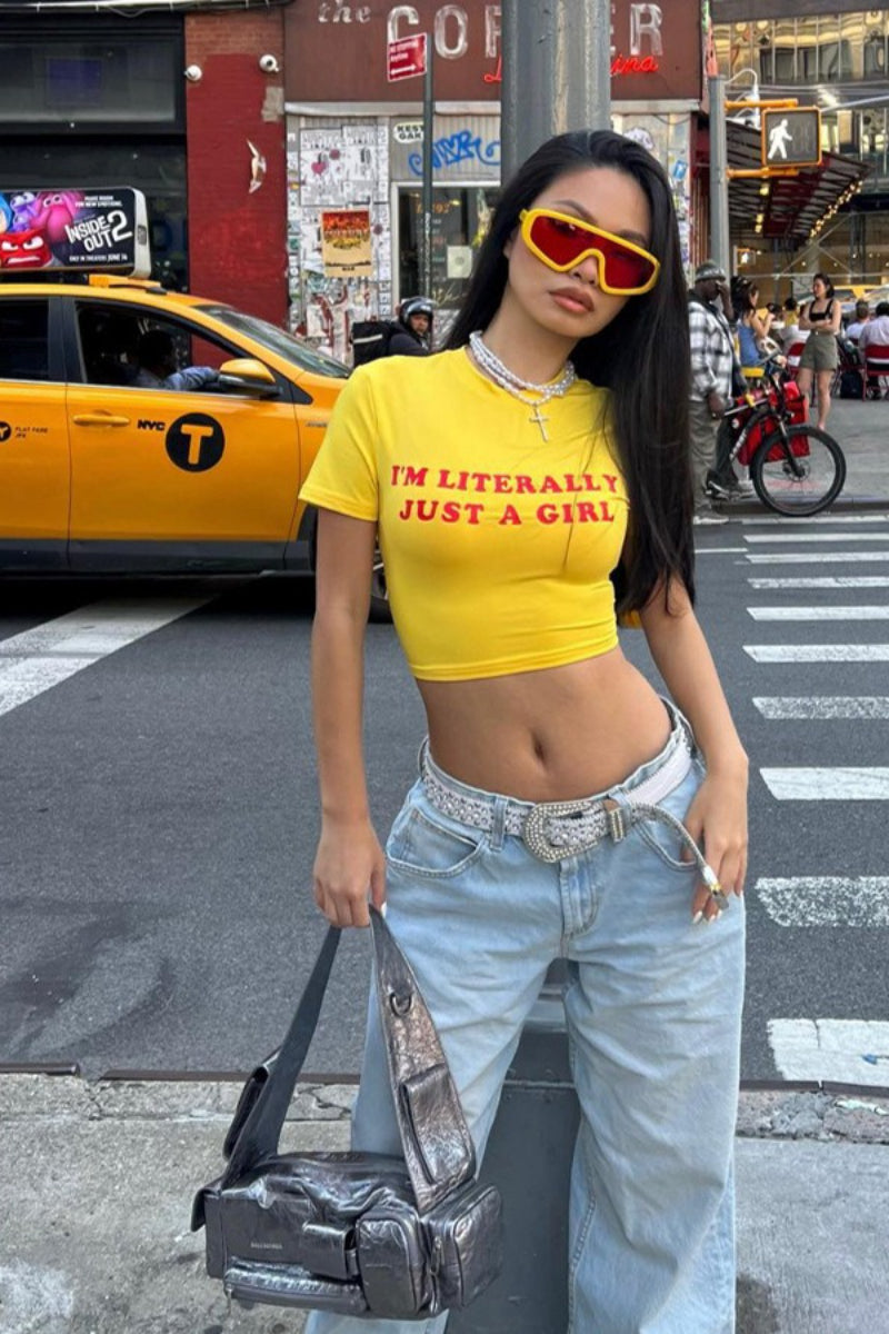 Vintage Racerback Crop Tee T-Shirt Secondary image