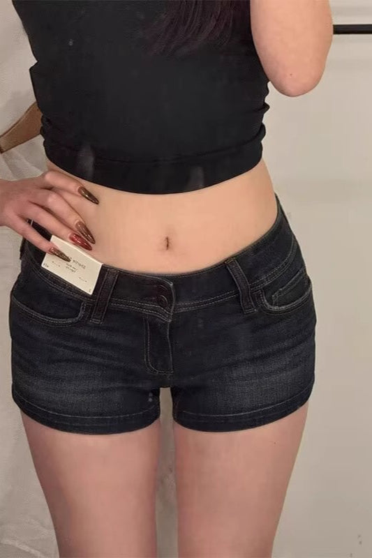 Vintage Fit Bodycon Booty Shorts Main image
