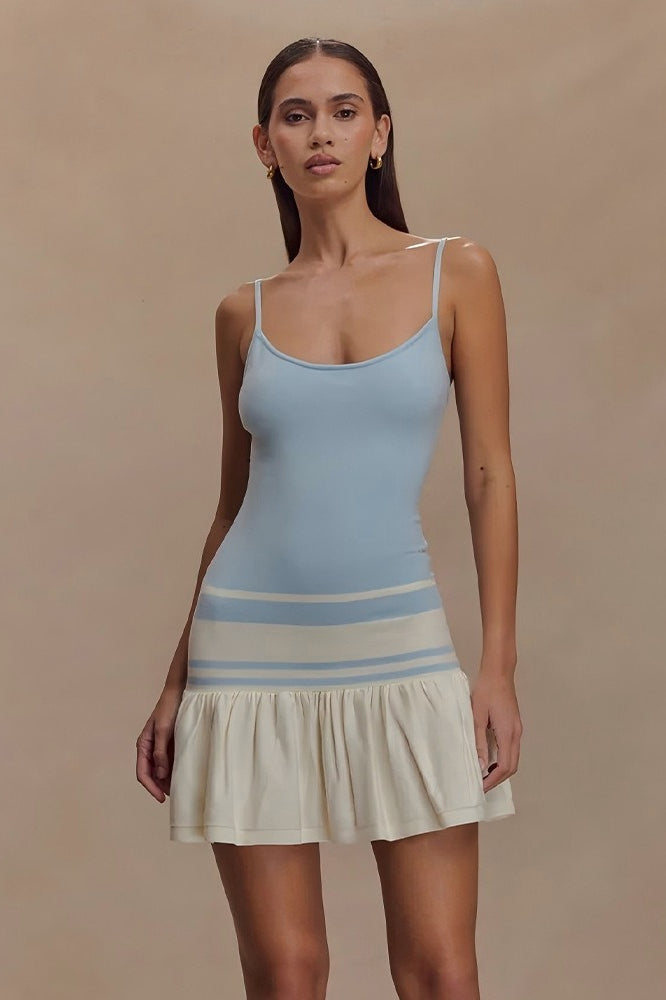 Sultry Color Block Slip Dress Main image