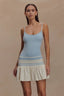 Sultry Color Block Slip Dress