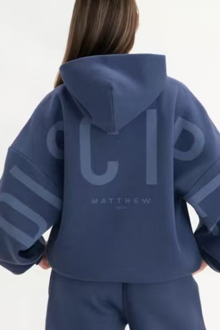 Thick Printed Loose Versatile Long Sleeve Fashion Hoodie Main image