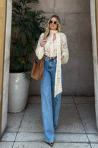 Romantic Sheer Lace Blouse