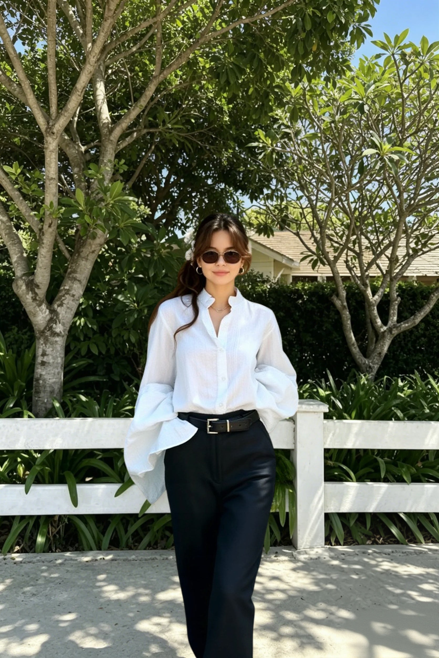 Romantic Lantern Sleeve Blouse Main image