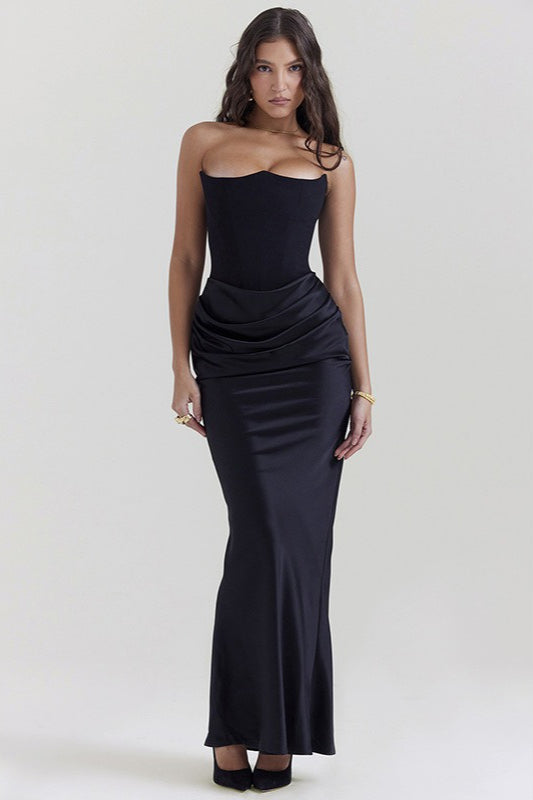 Strapless Ruched Party Dress Secondary image