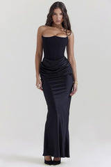 Strapless Ruched Party Dress