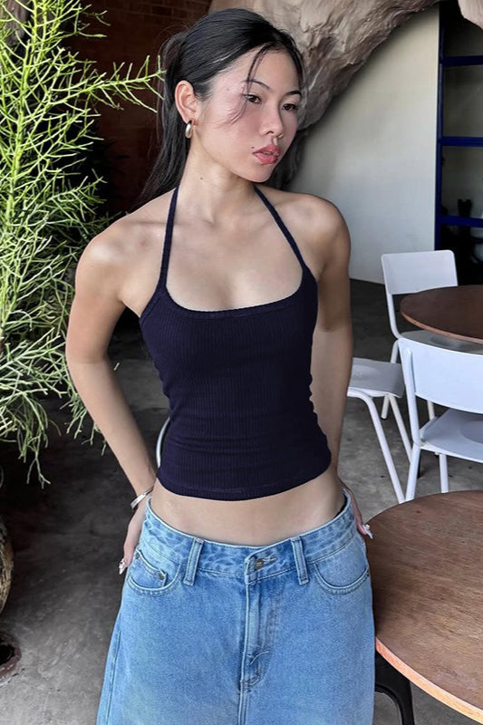 Ribbed Fitted Cami Top Secondary image