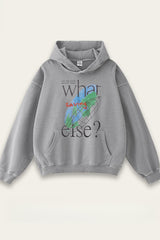 Vintage Street Print Hoodie
