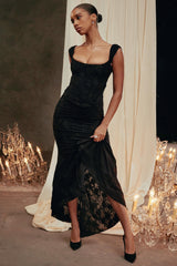 Sultry Bustier Slip Dress