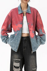 Casual Washed Denim Jacket