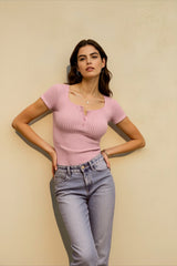 Vintage Fitted Solid T-shirts