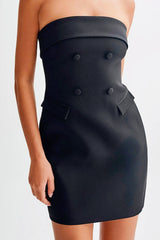 Bodycon Strapless Birthday Dress