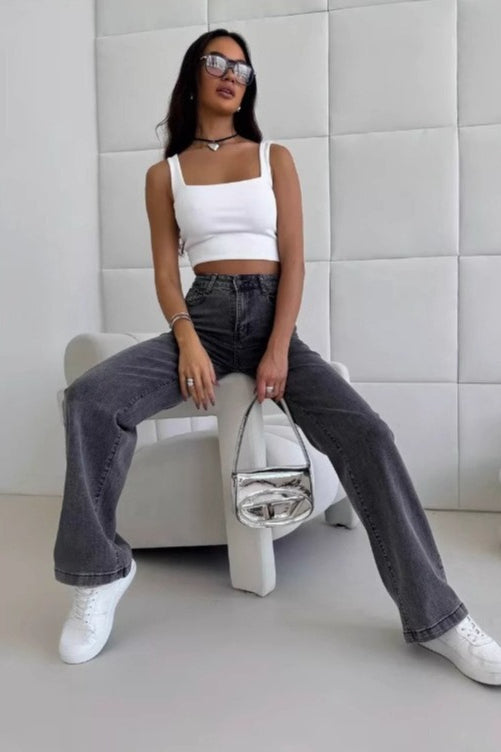 Draped Relaxed Fit Trousers Style Jeans Secondary image
