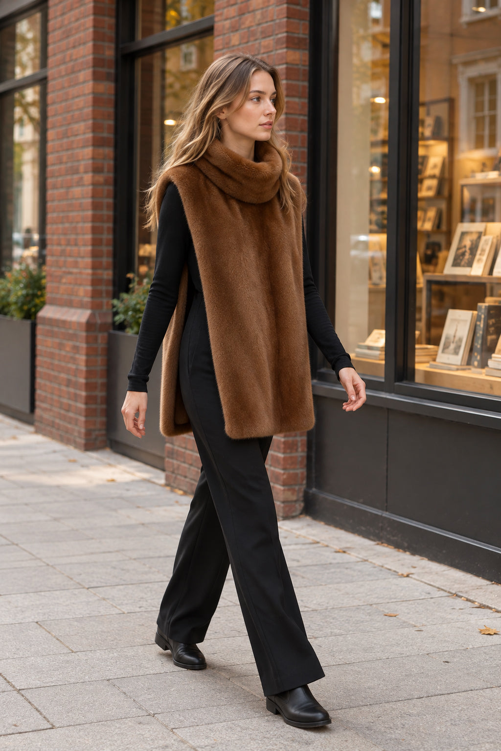 Thicken Warm Sleeveless Vest Coat