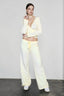 V Neck Tie Waist Two-Piece Set