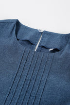 Vintage Cutout Denim Dress